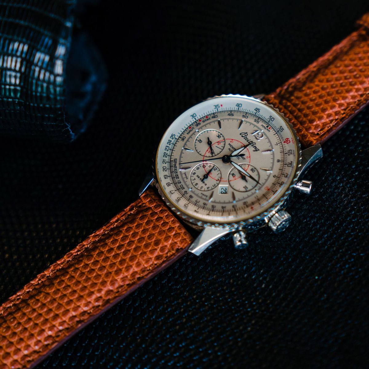 Archipelo Matt Cognac Handmade leather watch straps | LIC Leather