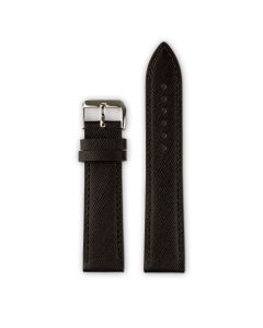 Saffiano Chocolade Bruin
