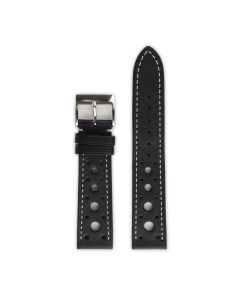 Patina Jeans Blue Handmade leather watch straps | LIC Leather