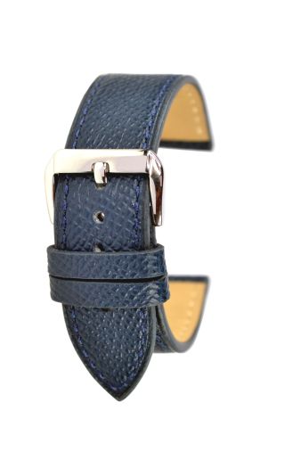 Grained calf Marine Blue