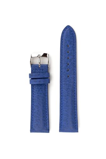 Blue leather watch band online